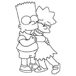 Malvorlage: Simpsons (Karikaturen) #23779 - Kostenlose Malvorlagen zum Ausdrucken
