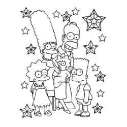 Malvorlage: Simpsons (Karikaturen) #23788 - Kostenlose Malvorlagen zum Ausdrucken