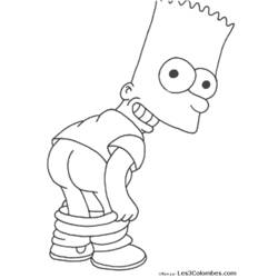 Malvorlage: Simpsons (Karikaturen) #23795 - Kostenlose Malvorlagen zum Ausdrucken