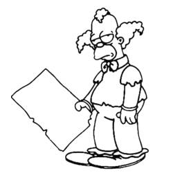 Malvorlage: Simpsons (Karikaturen) #23798 - Kostenlose Malvorlagen zum Ausdrucken