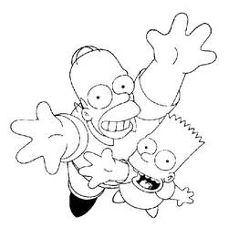 Malvorlage: Simpsons (Karikaturen) #23811 - Kostenlose Malvorlagen zum Ausdrucken