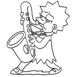 Malvorlage: Simpsons (Karikaturen) #23820 - Kostenlose Malvorlagen zum Ausdrucken