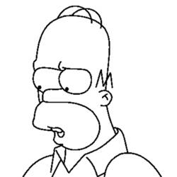 Malvorlage: Simpsons (Karikaturen) #23821 - Kostenlose Malvorlagen zum Ausdrucken