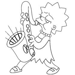 Malvorlage: Simpsons (Karikaturen) #23824 - Kostenlose Malvorlagen zum Ausdrucken