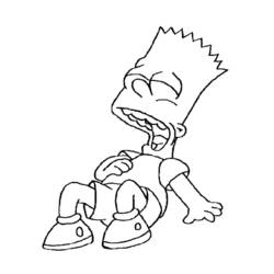 Malvorlage: Simpsons (Karikaturen) #23831 - Kostenlose Malvorlagen zum Ausdrucken