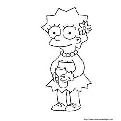 Malvorlage: Simpsons (Karikaturen) #23835 - Kostenlose Malvorlagen zum Ausdrucken