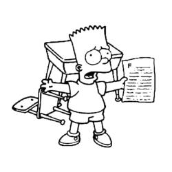 Malvorlage: Simpsons (Karikaturen) #23838 - Kostenlose Malvorlagen zum Ausdrucken