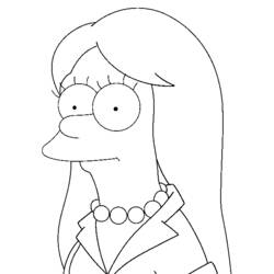 Malvorlage: Simpsons (Karikaturen) #23853 - Kostenlose Malvorlagen zum Ausdrucken