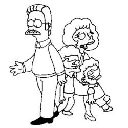 Malvorlage: Simpsons (Karikaturen) #23856 - Kostenlose Malvorlagen zum Ausdrucken