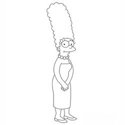 Malvorlage: Simpsons (Karikaturen) #23859 - Kostenlose Malvorlagen zum Ausdrucken