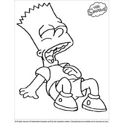Malvorlage: Simpsons (Karikaturen) #23860 - Kostenlose Malvorlagen zum Ausdrucken