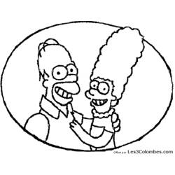 Malvorlage: Simpsons (Karikaturen) #23870 - Kostenlose Malvorlagen zum Ausdrucken