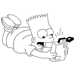 Malvorlage: Simpsons (Karikaturen) #23872 - Kostenlose Malvorlagen zum Ausdrucken