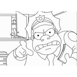Malvorlage: Simpsons (Karikaturen) #23885 - Kostenlose Malvorlagen zum Ausdrucken