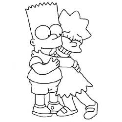 Malvorlage: Simpsons (Karikaturen) #23936 - Kostenlose Malvorlagen zum Ausdrucken
