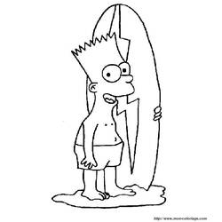 Malvorlage: Simpsons (Karikaturen) #23945 - Kostenlose Malvorlagen zum Ausdrucken