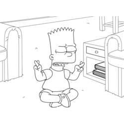 Malvorlage: Simpsons (Karikaturen) #23946 - Kostenlose Malvorlagen zum Ausdrucken