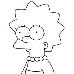 Malvorlage: Simpsons (Karikaturen) #23958 - Kostenlose Malvorlagen zum Ausdrucken