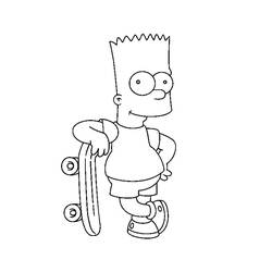 Malvorlage: Simpsons (Karikaturen) #23960 - Kostenlose Malvorlagen zum Ausdrucken
