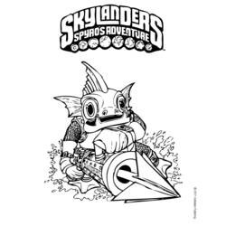 Malvorlage: Skylander (Karikaturen) #43506 - Kostenlose Malvorlagen zum Ausdrucken