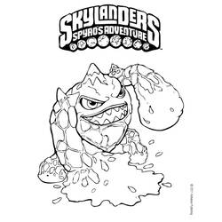 Malvorlage: Skylander (Karikaturen) #43534 - Kostenlose Malvorlagen zum Ausdrucken