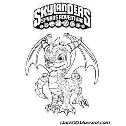 Malvorlage: Skylander (Karikaturen) #43563 - Kostenlose Malvorlagen zum Ausdrucken