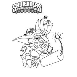 Malvorlage: Skylander (Karikaturen) #43572 - Kostenlose Malvorlagen zum Ausdrucken