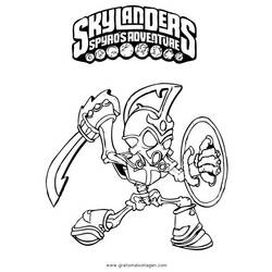 Malvorlage: Skylander (Karikaturen) #43602 - Kostenlose Malvorlagen zum Ausdrucken