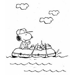 Malvorlage: Snoopy (Karikaturen) #27052 - Kostenlose Malvorlagen zum Ausdrucken