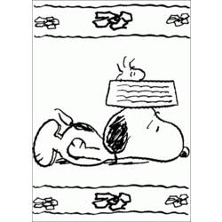 Malvorlage: Snoopy (Karikaturen) #27063 - Kostenlose Malvorlagen zum Ausdrucken