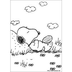 Malvorlage: Snoopy (Karikaturen) #27075 - Kostenlose Malvorlagen zum Ausdrucken