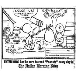 Malvorlage: Snoopy (Karikaturen) #27093 - Kostenlose Malvorlagen zum Ausdrucken