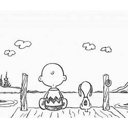 Malvorlage: Snoopy (Karikaturen) #27119 - Kostenlose Malvorlagen zum Ausdrucken