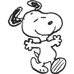 Malvorlage: Snoopy (Karikaturen) #27123 - Kostenlose Malvorlagen zum Ausdrucken
