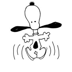 Malvorlage: Snoopy (Karikaturen) #27146 - Kostenlose Malvorlagen zum Ausdrucken