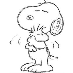 Malvorlage: Snoopy (Karikaturen) #27168 - Kostenlose Malvorlagen zum Ausdrucken