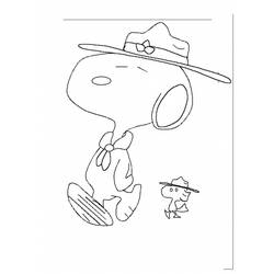 Malvorlage: Snoopy (Karikaturen) #27178 - Kostenlose Malvorlagen zum Ausdrucken