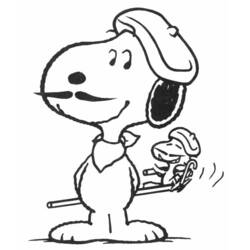 Malvorlage: Snoopy (Karikaturen) #27191 - Kostenlose Malvorlagen zum Ausdrucken