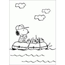 Malvorlage: Snoopy (Karikaturen) #27197 - Kostenlose Malvorlagen zum Ausdrucken