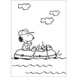 Malvorlage: Snoopy (Karikaturen) #27245 - Kostenlose Malvorlagen zum Ausdrucken