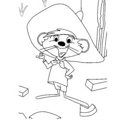 Malvorlage: Speedy Gonzales (Karikaturen) #30721 - Kostenlose Malvorlagen zum Ausdrucken