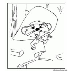 Malvorlage: Speedy Gonzales (Karikaturen) #30731 - Kostenlose Malvorlagen zum Ausdrucken