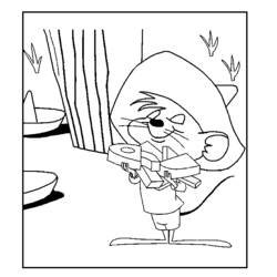 Malvorlage: Speedy Gonzales (Karikaturen) #30734 - Kostenlose Malvorlagen zum Ausdrucken