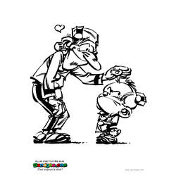 Malvorlage: Spirou (Karikaturen) #30521 - Kostenlose Malvorlagen zum Ausdrucken
