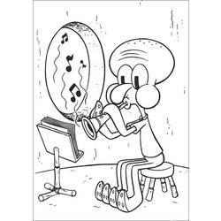 Malvorlage: SpongeBob (Karikaturen) #33400 - Kostenlose Malvorlagen zum Ausdrucken