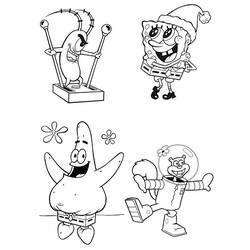 Malvorlage: SpongeBob (Karikaturen) #33418 - Kostenlose Malvorlagen zum Ausdrucken