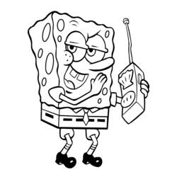 Malvorlage: SpongeBob (Karikaturen) #33429 - Kostenlose Malvorlagen zum Ausdrucken
