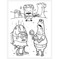 Malvorlage: SpongeBob (Karikaturen) #33451 - Kostenlose Malvorlagen zum Ausdrucken