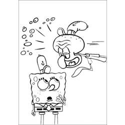 Malvorlage: SpongeBob (Karikaturen) #33462 - Kostenlose Malvorlagen zum Ausdrucken