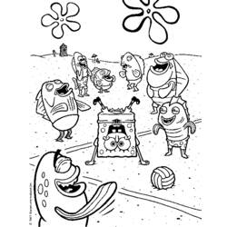 Malvorlage: SpongeBob (Karikaturen) #33492 - Kostenlose Malvorlagen zum Ausdrucken